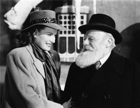 Maureen O'Hara with Edmund Gwenn Maureen's appearance in Miracle on 34th